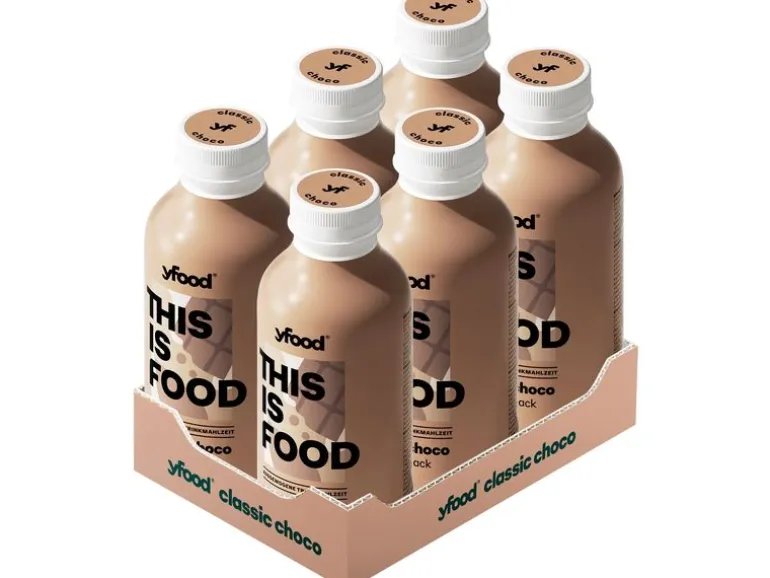 YFOOD Trinkmahlzeit Classic Choco 6 x 500 ml