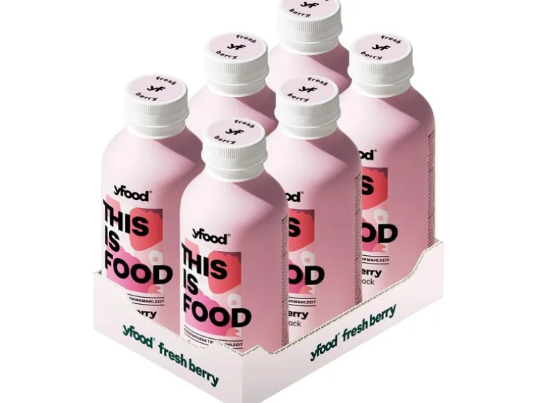 YFOOD Trinkmahlzeit Fresh Berry 6 x 500 ml