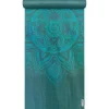 YOGIMAT Yogamatte Basic Spiral Mandala, Petrol