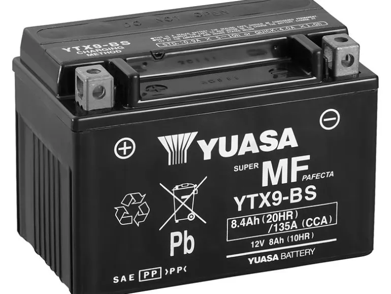YUASA Motorradbatterie AGM 12V/8.4Ah/135A