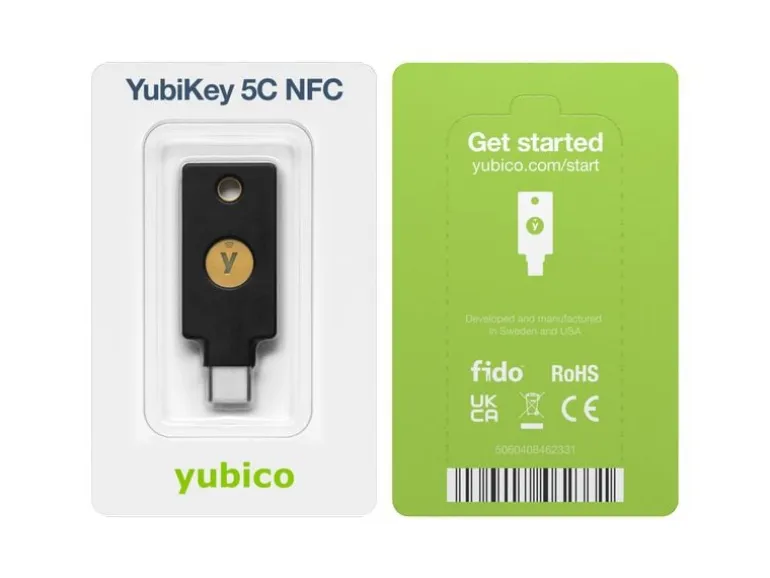 Yubico YubiKey 5C NFC FW 5.7 USB-C, 1 Stück