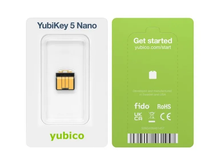 Yubico YubiKey 5 Nano FW 5.7 USB-A, 1 Stück
