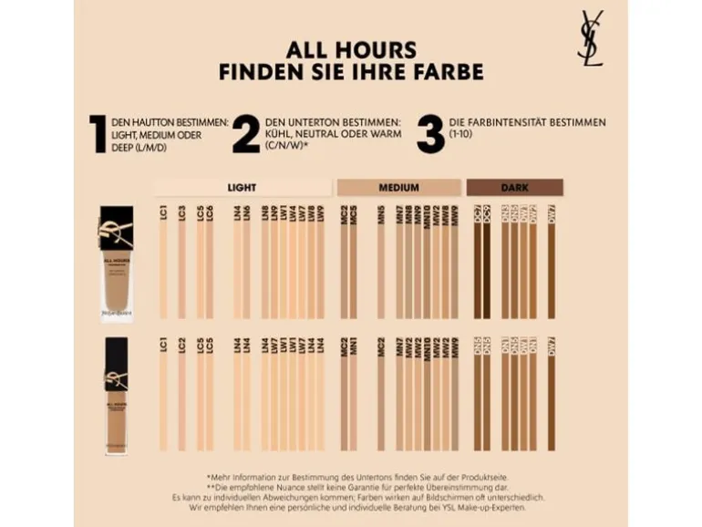 Yves Saint Laurent All Hours Precise Angles LC1