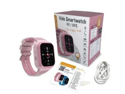ZaZu Smart Watch Smartwatch 4G Pink