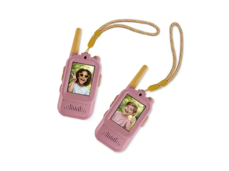 ZaZu Video Walkie Talkie Pink/Rosa