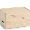 Zeller Present Aufbewahrungskiste mit Deckel 40 x 23 cm, Nature