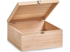 Zeller Present Aufbewahrungsbox Holz Braun