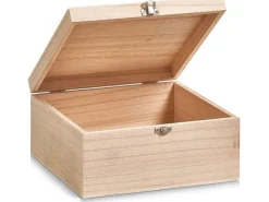 Zeller Present Aufbewahrungsbox Holz Braun