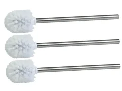 Zeller Present Ersatzbürste 3er Set Weiss