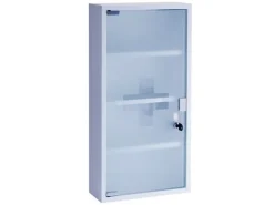Zeller Present Erste Hilfe Schrank 30 x 12 x 60 cm, Weiss