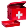 Zeller Present Erste Hilfe Schrank 21.5 x 16 x 16 cm, Rot