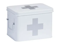 Zeller Present Erste Hilfe Schrank 21.5 x 16 x 16 cm, Weiss