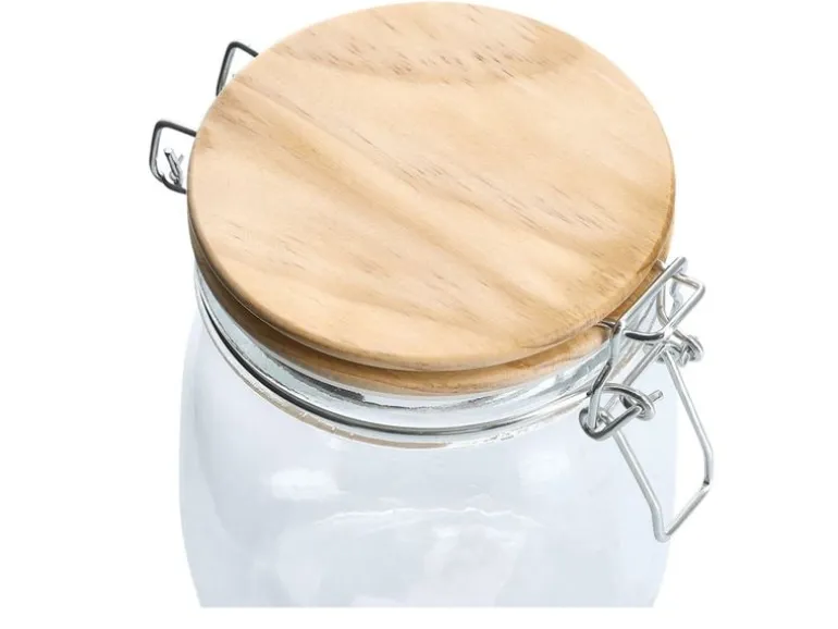 Zeller Present Vorratsglas Heart 1 l, Transparent