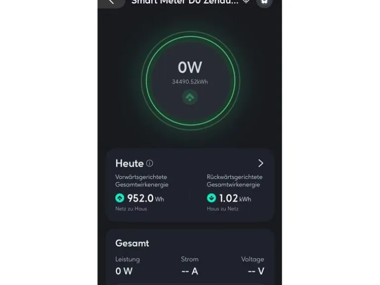 Zendure Energiemessgerät Smart Meter D0