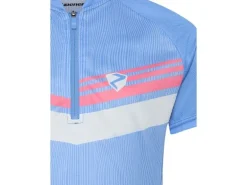 Ziener Velotrikot NESTEL-Z Junior Unisex Dreamy Sky White, Gr. 128
