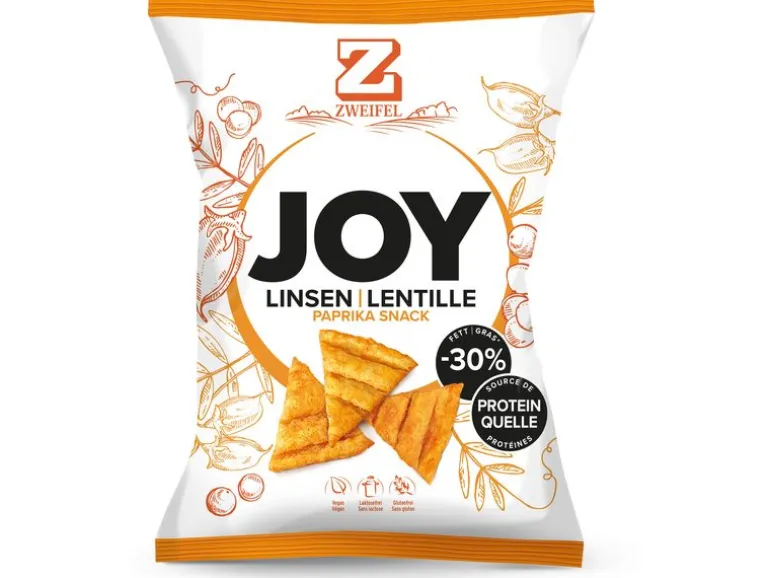 Zweifel Joy Lentil Paprika 80 g