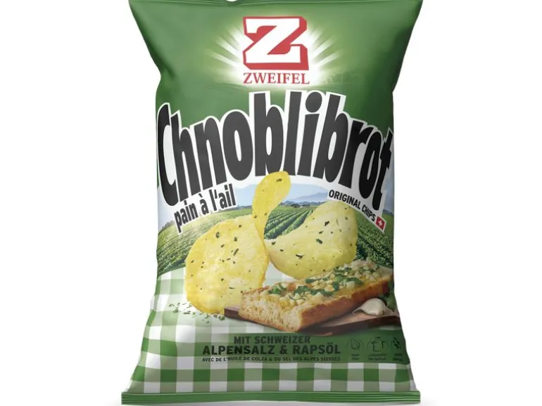 Zweifel Original Chips Chnoblibrot 175 g